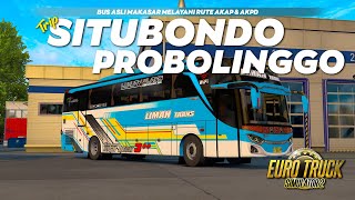 OKE KALI KITA MENCOBA PAKE BUS ASLI MAKASAR || ETS 2 INDONESIA