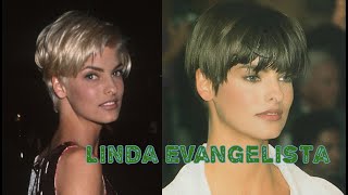 Linda Evangelista - hairstyles