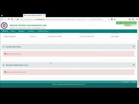 Online EPF Claim Portal