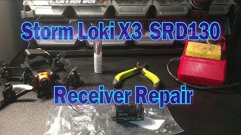 Storm Loki X3 SRD130 RadioLink R9DS Receiver Repair