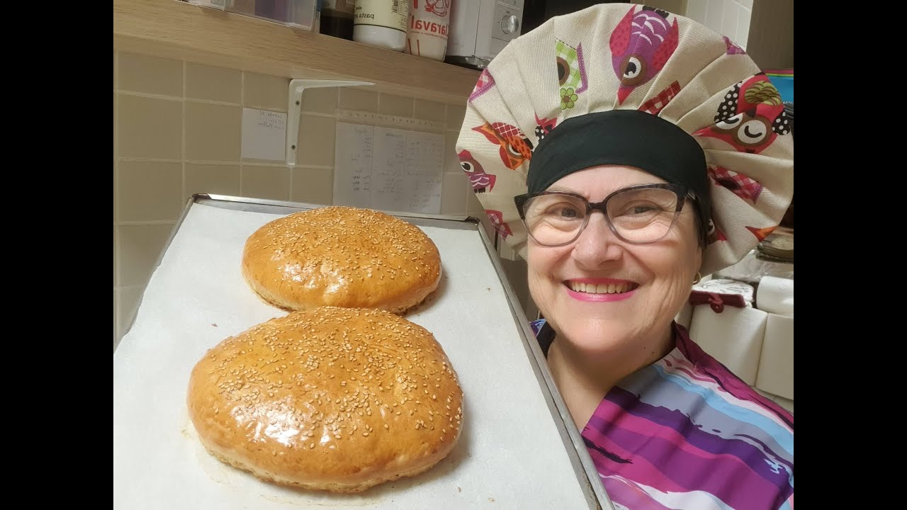 Pan De Hamburguesa Extra Grandes 