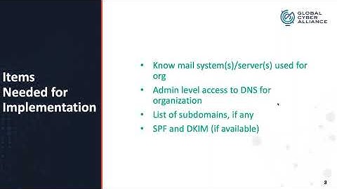 Defend & Deliver: GCA DMARC Bootcamp 2020 - DMARC in Detail & Online Technical Demo using Window DNS