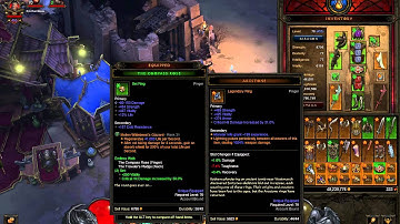 Diablo 3 PTR 2.3.0.3 Identifying 60 Legendaries and Artifacts T7 farmed w/Barbarian
