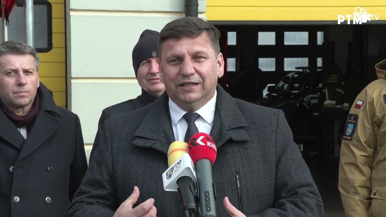 Nowy sprzęt w ramach OC dla pińczowskich strażaków