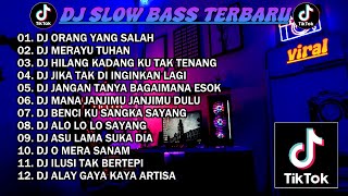 DJ SLOW BASS TERBARU 2023 | DJ VIRAL TIKTOK FULL BASS 🎵  DJ KU SUDAH MENCOBA TUK BERIKAN BUNGA