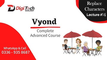 How to Replace Characters or any other Prop in vyond - 14th Lecture