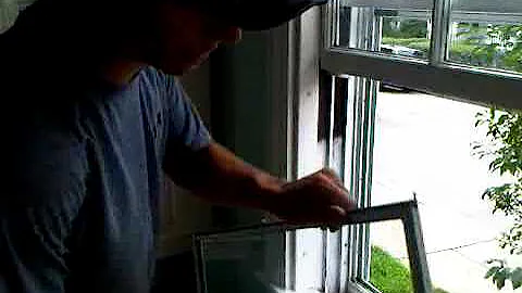 HOW TO: Putting a storm window back together