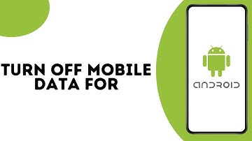 How to Turn Off Mobile Data for certain app ?