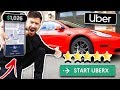 I Was An Uber Driver For A Day & Made $_____ !?  *TESLA*