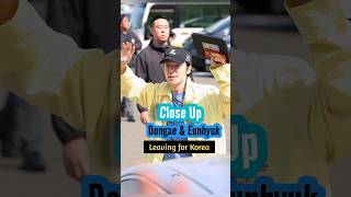 Close-Up: Donghae and Eunhyuk Leaving for Korea After the Sakura Music Festival