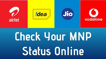 How To Check MNP Status Online | Know Your Porting Status | Mobile Number Portability