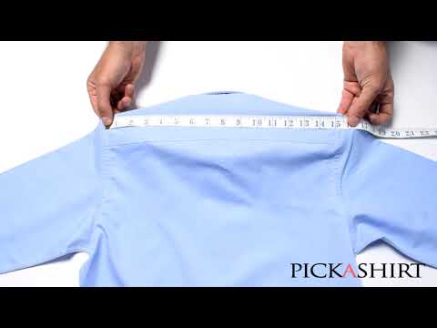 Gymnast Idool sla How To Measure Shoulders - Shirt Measurements - YouTube