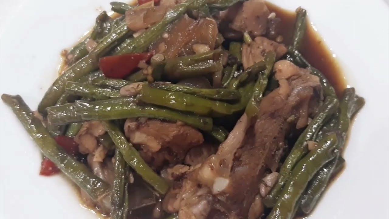 String Beans Adobo Recipe food recipes cooking craveryinthekitchen YouTube