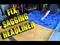 Fixing a Sagging headliner in a Jeep Cherokee