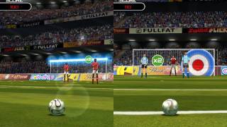 Flick Soccer! iPhone/iPod Gameplay screenshot 1