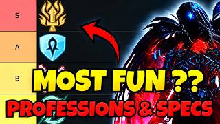 GW2 MOST FUN PROFESSIONS & SPECS Tier List | GUILD WARS 2