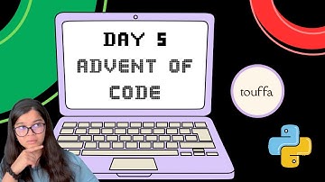 🔴 Day 5 - Advent Of Code 2025 | Beginner Friendly Python Coding 👩🏻‍💻🎄