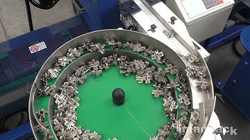 Packaging line for furniture accessories kits (by Imanpack)