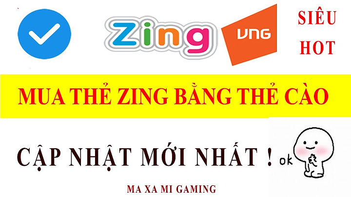 Hướng dẫn mua thẻ zing bằng sms