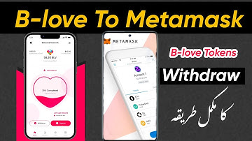B love Network || BFIC || How to withdraw B-love Tokens || Live withdraw into Metamask