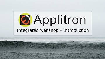 Integrated webshop - Introduction