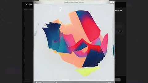 RunwayML Batch Export demo from an Image Input Model
