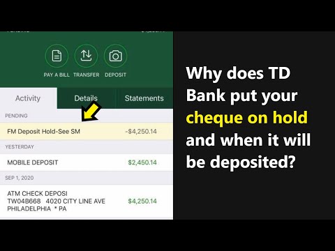 Fm Deposit Hold-see Sm How Long