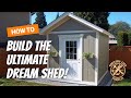How to Build a Shed - Complete Shed Build From The Ground Up - 15 Video Tutorials How to Build a Shed - Complete Shed Build From The Ground Up - 15 Video Tutorials