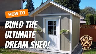 How to Build a Shed - Complete Shed Build From The Ground Up - 15 Video Tutorials by Country Life Projects & Living 91,359 views 10 years ago 5 minutes, 19 seconds