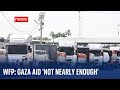 Israel-Hamas war: World Food Programme boss warns aid quantity won&#39;t be enough