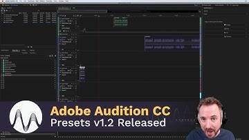 Adobe Audition Presets v1.2 Released (CC 2018 Ready)