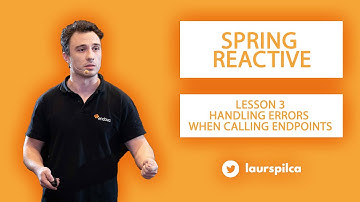 Spring Reactive - Lesson 3 - Handling errors when calling endpoints