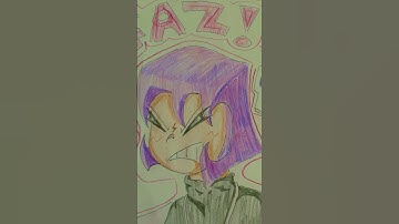 Goofy ahh gaz membrane drawing 😭😔🥀 #art #invaderzim #gazmembrane