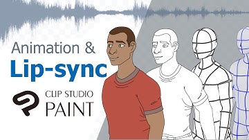 Animation And Lip-sync using Clip Studio Paint