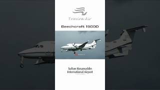 TRAVIRA AIR BEECHCRAFT 1900D PK-TVK LANDING BANDARA SULTAN HASANUDDIN UPG