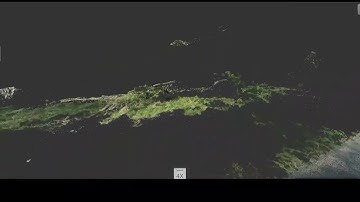 Road survey using drone scanning