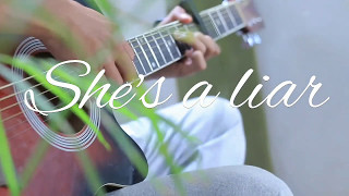 Lawmi khiangte ft Reuben Kima - she's a liar || acoustic fingerstyle cover