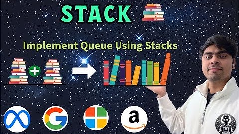 LeetCode 232 | Implement Queue Using Stacks | Python | AlgoYogi