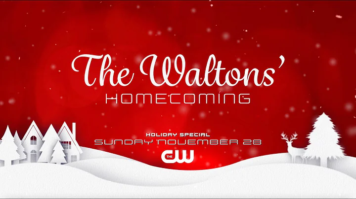 The Waltons' Homecoming  "Merry Christmas, John Boy" Promo on The CW (20 Second Edit)