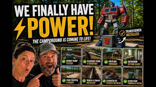 Abandoned RV Park - We Finally Have Power!