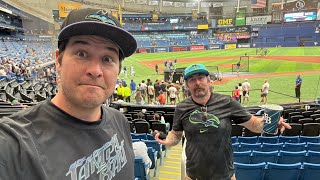 World’s Largest Hercules & 🔥 Tampa Bay Ray’s vs Mets - City Connect Night Was 🔥 Burger King was Ok!