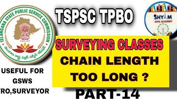 WHAT TO DO FOR TRUE LENGTH WHEN CHAIN LENGTH IS 10CM TOO LONG ? || SURVEYING PART-14