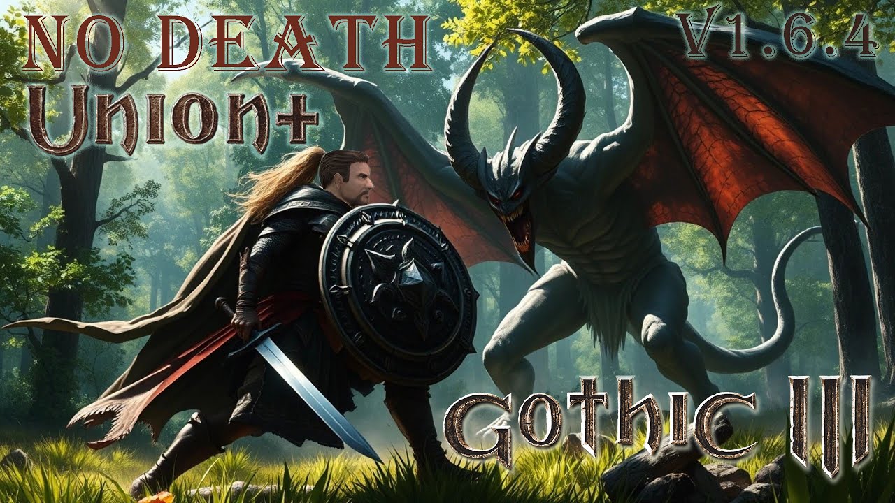 Gothic 3 Пробую No Death за Воина 