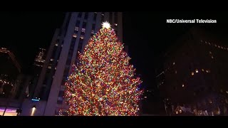 Rockefeller Center Tree turns on - the Christmas season is here