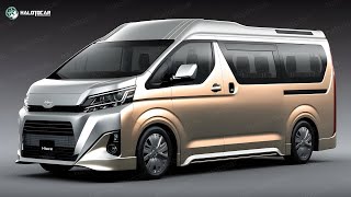 All New 2026 Toyota Hiace Revealed! - More Luxury More Style!