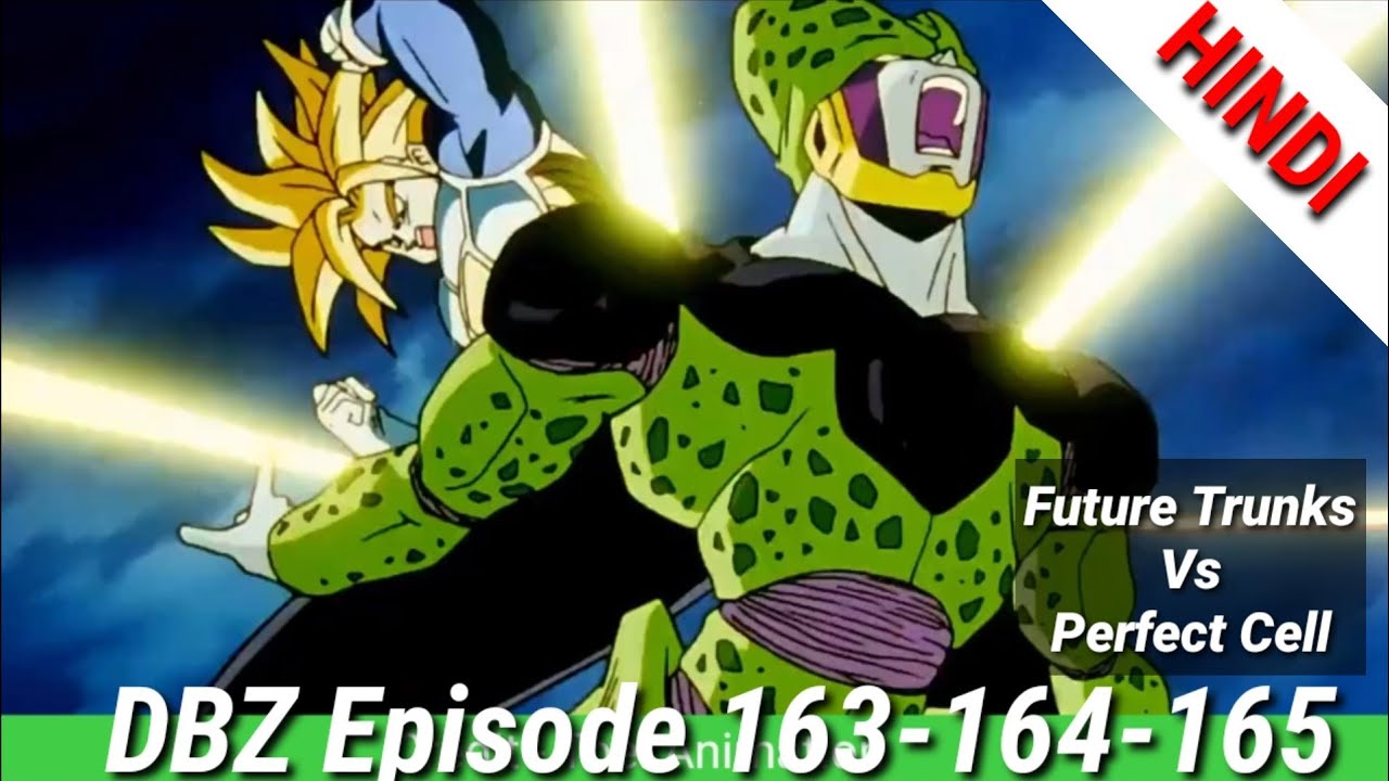 Dragon Ball Episode Z 163164165 In Hindi Future Trunks Vs Perfect