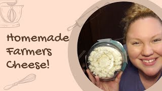 Easy Homemade Cheese | 2 Ingredients! | *BONUS* Crockpot Recipe!