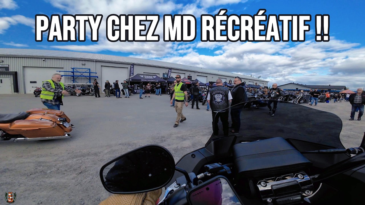 On lance la saison Moto Chez MD Récréatif!!