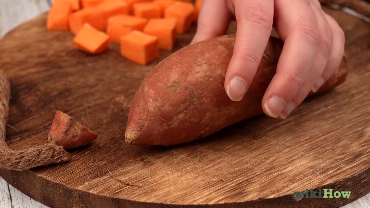 How to Cut Sweet Potatoes (4 Ways) - Food Dolls