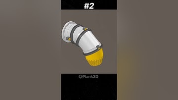 12 Genius Mechanical Principles Explained in 3D #3dart #MechanicalPrinciples #shorts